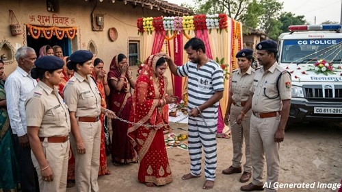10 साल की कड़ी सजा काट रहा भाई पुलिस कस्टडी में कराएगा बहन की विदाई, छत्तीसगढ़ हाई कोर्ट का मानवीय फैसला
