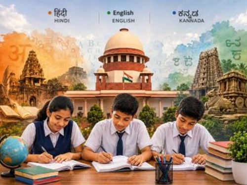 ‘सरकार से कहिए ऐसा न करें’, SC ने कहा- 9वीं कक्षा में तीसरी भाषा पढ़ने से तनाव बढ़ेगा