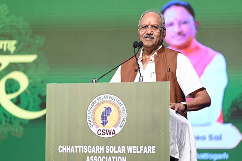 “खनिज संपदा से समृद्ध छत्तीसगढ़ को सोलर ऊर्जा से बनाएंगे और अधिक विकसित”: सांसद बृजमोहन अग्रवाल