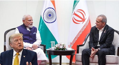 अमेरिका ने भारत को धमकी दीः पीएम मोदी और ईरानी राष्ट्रपपति पेजेशकियन की मीटिंग से भड़का, बोला- ईरान की मदद की तो…,’