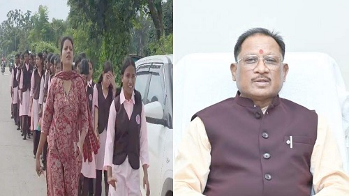 छात्राओं के पैदल कलेक्ट्रेट पहुंचने पर सीएम साय सख्त, फोन पर कलेक्टर से की बातचीत, जानें क्या-क्या निर्देश दिए…
