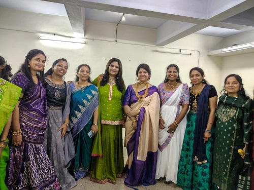 तमिलनाडु के सलेम स्टील प्लांट के महिला सर्किल समूह महिला समाज का तीज मिलन समारोह सम्पन्न